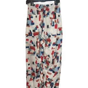Rosetta Getty Silk Trouser Pants